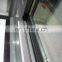 exterior grey aluminum frame extrusion tempered colored glass single sliding corner window design for home