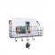 K&B hot sale guaranteed quality modern style black metal wall storage with hooks