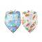 Manufacturer Design cute sublimation soft popular custom double sided cotton cat collar bandana