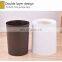 2022 Fancy Household Wholesale Open Lid Indoor Plastic 8L Waste Bin