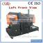 Steel tool rotation angle band cutter manually controlled Blade wood cutting band saw machine