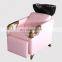 Hair Salon Furniture Back Washing Unit Salon Ceramic Basin Beauty Shampoo Chair Shampoo Bed