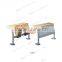 Elegant metal leg classroom desk and chair for student in school and university TC-930-V
