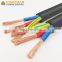 RVV electrical cable 3 core 3x2.5mm2 power cable flexible thick wire reinforced pvc flexible hose