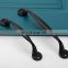 Black Zinc shape C directly install pull handles for cabinet