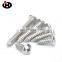 High Quality 304 Stainless Steel Self-tapping Screws Cross Recessed Pan Head Self-tapping Screws