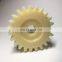 Manufacturer customized engineeringplastic nylon MC PA6 PA66 black spur gear