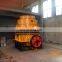 Mobile rock ore mini cone crusher plant with long life wear parts for minerals