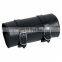 Motorcycle Saddle Bags Black Brown Leather Motorbike Side Tool Tail Bag PU Luggage Universal