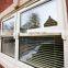 White Colour UPVC Profile Casement Window with Crank Lock PVC Windows