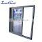 2022 Superhosue High Performance Hurricane proof Impact rated good quality glass sliding door with double glass and argon infill