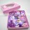 18 Pcs/Box Kids Children Accessories Hairpins Barrettes Baby Fabric Bow Flower Headwear Hair clips Girls Headdress