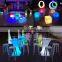 illuminated led light up cube seat chair seating outdoor led bar furniture chair sets