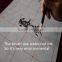 Ten thousand times use chinese calligraphy environmental water writing fabric