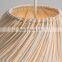 Wholesale Rattan Lampshade rattan pendant light wicker ceiling light decor made in vietnam