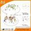 kids outdoor playground outdoor rope swing bridge climbing net
