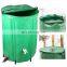 200L/250L blue green black portable camping rain harvesting water barrel with accessories