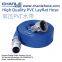 UV Stabilized PVC Agricultural Irrigation Water Discharge Sunny Layflat Hose