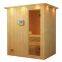 2-3 person hemlock Saunaking w glass door far infrared sauna cabin