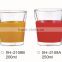 CE/EU/FDA/SGS/LFGB HANDBLOWN DOUBLE WALL TEA GLASS CUP WITH SILICONE SLEEVE