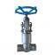 ANSI Forged Globe Valve With Malleable Iron Handle and Carbon Steel Construction for Easy Maintenance