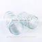 4 pcs glass storage jar/cheap empty glass jars with lid