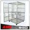 Warehouse Trolley Cage Stainless Steel Storage Cage