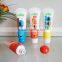 Arc sealing tail with beautiful cover for PE tube packaging