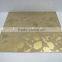 Gold Colored Stainless Steel plates For Decoration