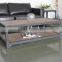 AF-123 industrial furniture recycled elm coffee table
