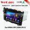 Wecaro android 4.4.4 car dvd player China Factory 8" car audio for honda crv mirror link 2006 - 2011