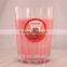 Multi-color glass jar candle hotsale in Christmas