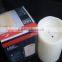 Yes Handmade and Pillar Shape real wax led candle