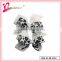 Handcraft high quality double face animal patter printing no fade ribbon bows hairgrips for girs(DW--0024)