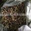 Galvanized roofing screws with four parts