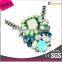 Colorful Costume Jewelry,Rhinestone Fashion Necklace, 2015 Pendant Necklace