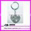 Promotional crystal keychain supplier low minimum