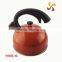 2.5L Home used tea kettles with red color coating on body