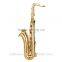 MTS-300 gold lacquer tenor saxophone from china supplier