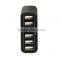 EU/US/UK Plug 6 port usb charger for iphone 6, 5V/12A 60Watt