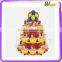 hot sale supermarket promotion christmas 3 tier party cupcake stand for birthday party