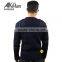 Military style pullover/sweater wool army pilot wool pullover with patches