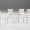 modern white PVC dining chair SKC-20