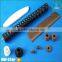 Hot sale custom engineering Tivar UHMWPE plastic conveyor screw auger rod for machine