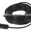 15M Cable 7mm Lens USB Endoscope Pipe Inspection Camera Borescope 6 LEDs IP67 Waterproof Mini PC Tube Snake