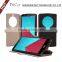 Smart slim quick Circle Call Display Window Leather flip cover case for LG g4