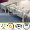 2016 newest home decor textile fabric bedroom KD wooden bench