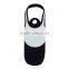 Black neoprene wine bottler cooler bag fitness bottler holder