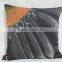 PLUS Custom flower series fabric cushion cover for office chair decorative