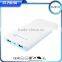 Hot selling ultra thin 10000 mah power bank with led charge indicator